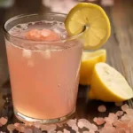 pink salt trick recipe morning drink in glass