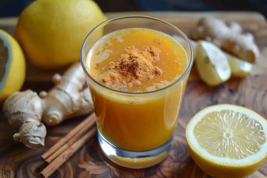 natural zepbound recipe detox drink in glass