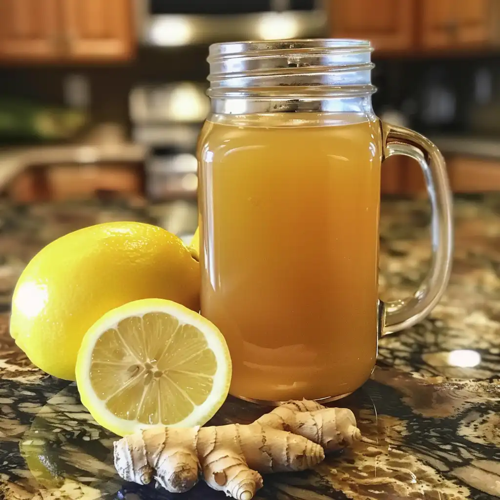 natural zepbound recipe drink with lemon, cinnamon, and cayenne